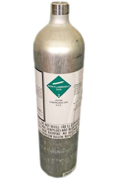 Kalibráló gáz, 58 liter CO (Szén-monoxid) 50 ppm