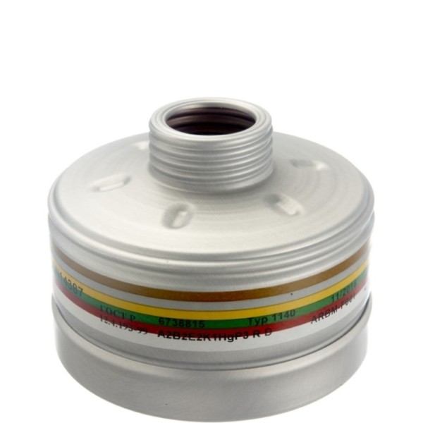 Dräger X-plore Rd40 kombinált szűrő 1140 A2B2E2K1 Hg P3 R D