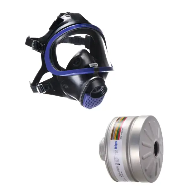Dräger X-Plore 6300 teljesálarc (zsinórmenetes)